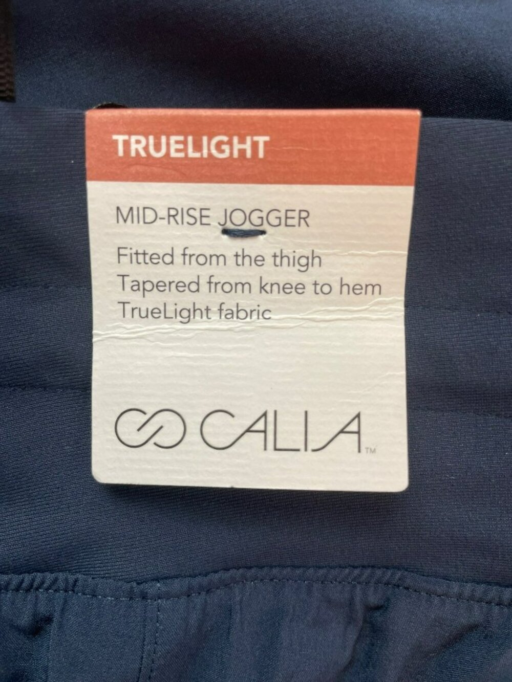 Calia Truelight Mid-Rise Jogger Pants Ardosia Slate Women's Size XL Long $98NWT - Picture 8 of 9